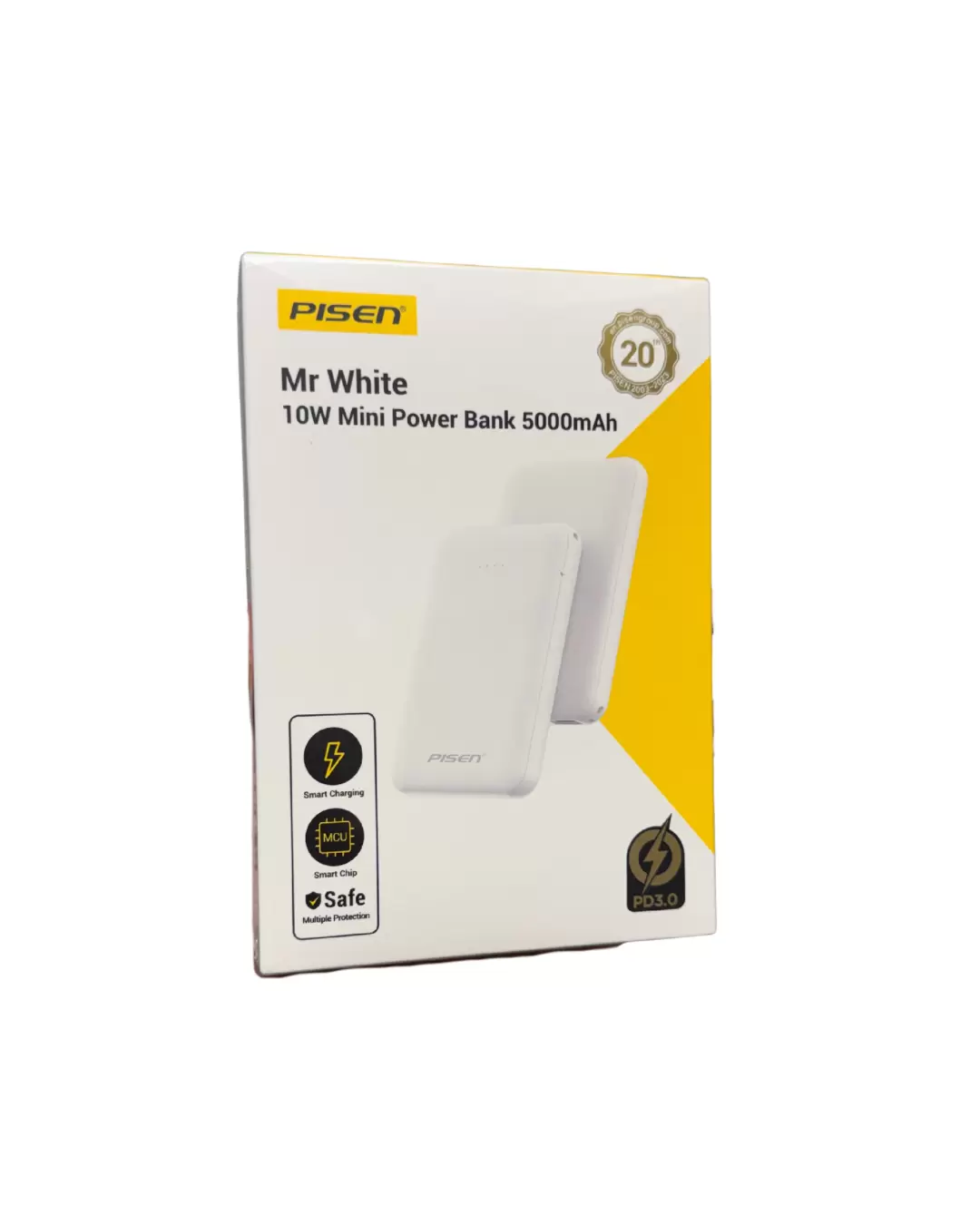 Power Bank Pisen Mr White Mini 10W 5000mAh Original