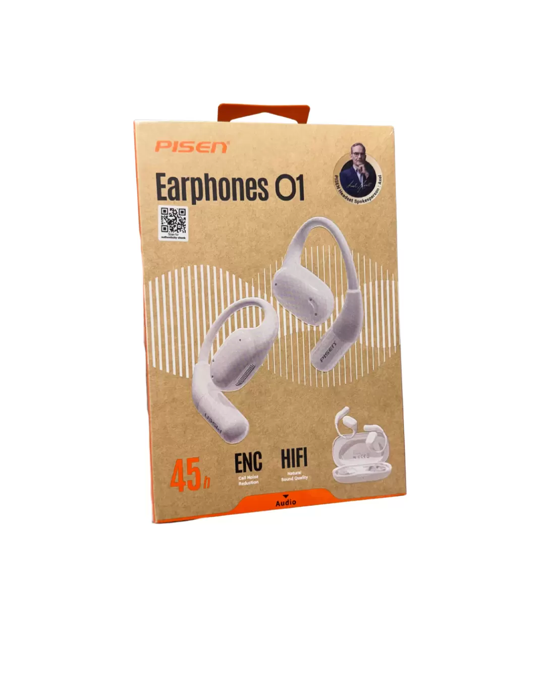 Auriculares Bluetooth Pisen Earphones O1 Open-Ear 45h Original