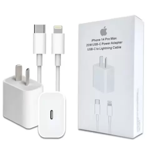Cargador 20W con Cable Lightning