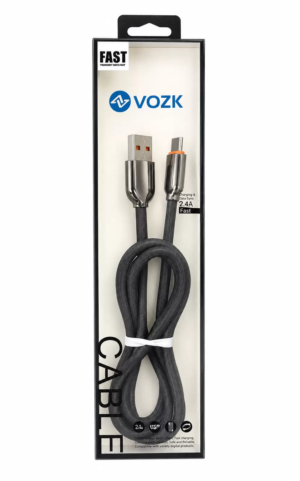 Cable VOZK USB - Tipo C Carga Rápida