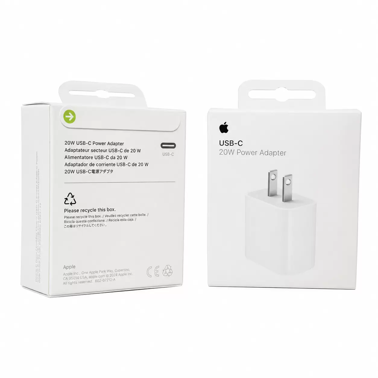 Cabezal Apple 20W USB-C Original Chino